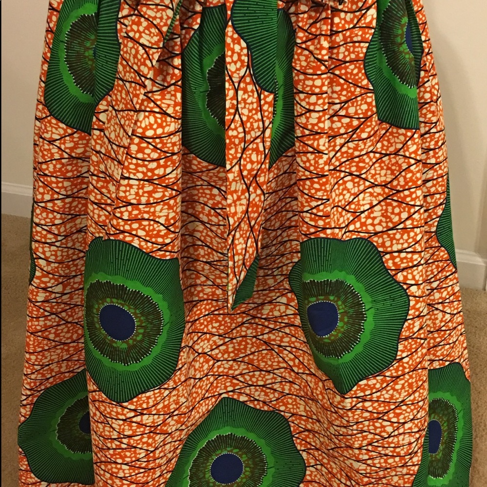 African print skirts made to order